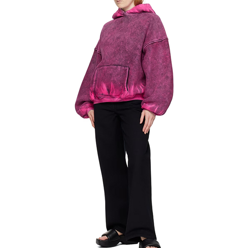 hongfeng’s women's hoodie purple combines vintage charm with modern comfort and design.